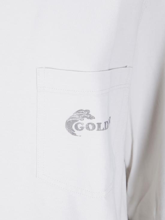 26FW 골든구스 긴팔 티셔츠 GUP02765P002628 12539 DARK HERITAGE WHITE - GOLDEN GOOSE
