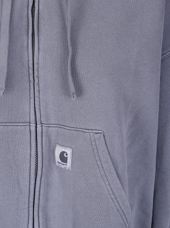 26FW 칼하트 WIP 후드 티셔츠 I036812 89GD Black Garment Dyed - CARHARTT WIP
