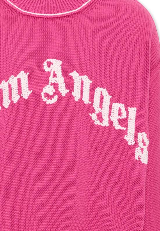 26FW [키즈] 팜앤젤스 니트/스웻셔츠 F6PAJGJP155 402 FUCHSIA - PALM ANGELS