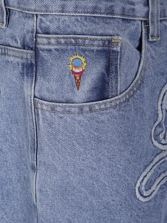 26FW 아이스크림 데님 팬츠 ICDP26266 LIGHTWASHBLUE LIGHT WASH BLUE - ICECREAM
