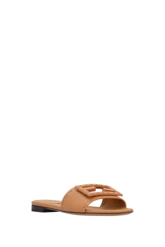 26FW 펜디 바게트 시에나 레더 슬라이드 8R8136AQY2 - FENDI