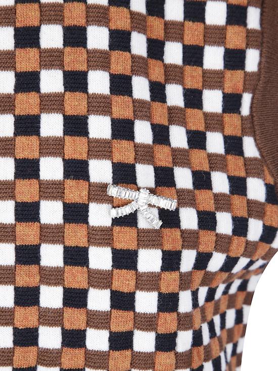 26FW 골든구스 민소매 티셔츠 GWP02824P002676 83442 BROWN BLK ORANGE WHT - GOLDEN GOOSE