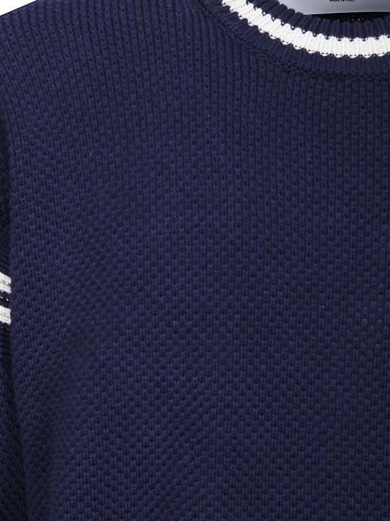 26FW 골든구스 스웨터 GMP02863P002672 50486 DARK BLUE - GOLDEN GOOSE