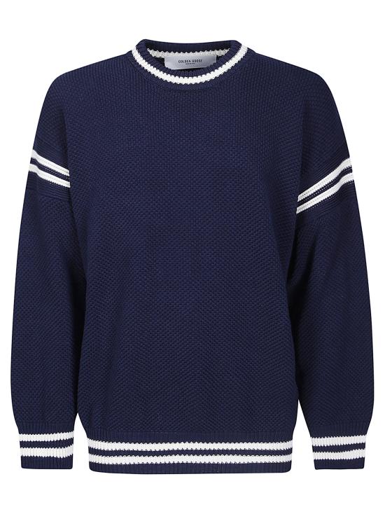 26FW 골든구스 스웨터 GMP02863P002672 50486 DARK BLUE