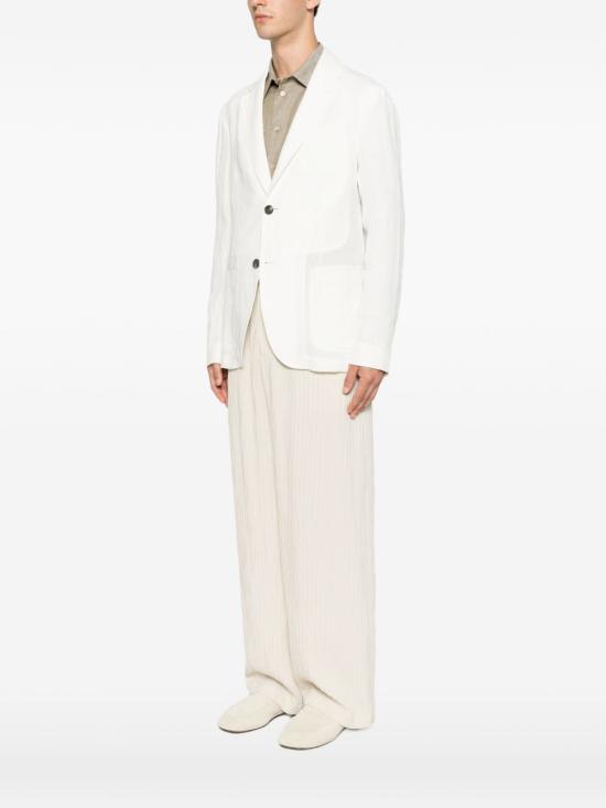 26SS 엠포리오 아르마니 수트 자켓 EM000070 TE10410U0006 WHITE - EMPORIO ARMANI