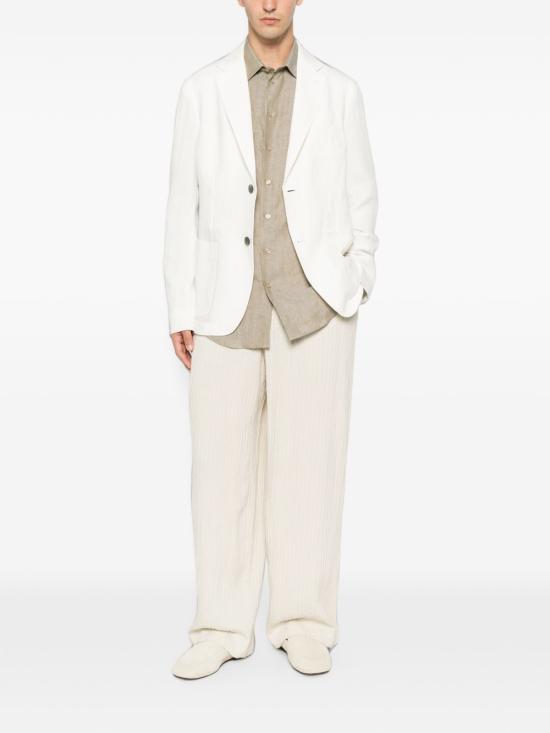 26SS 엠포리오 아르마니 수트 자켓 EM000070 TE10410U0006 WHITE - EMPORIO ARMANI