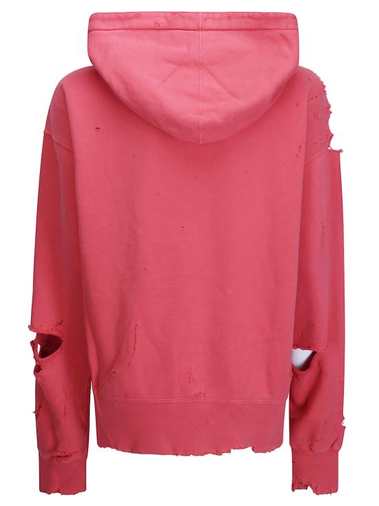 26FW 쿠로 후드 티셔츠 964176 RED - KURO