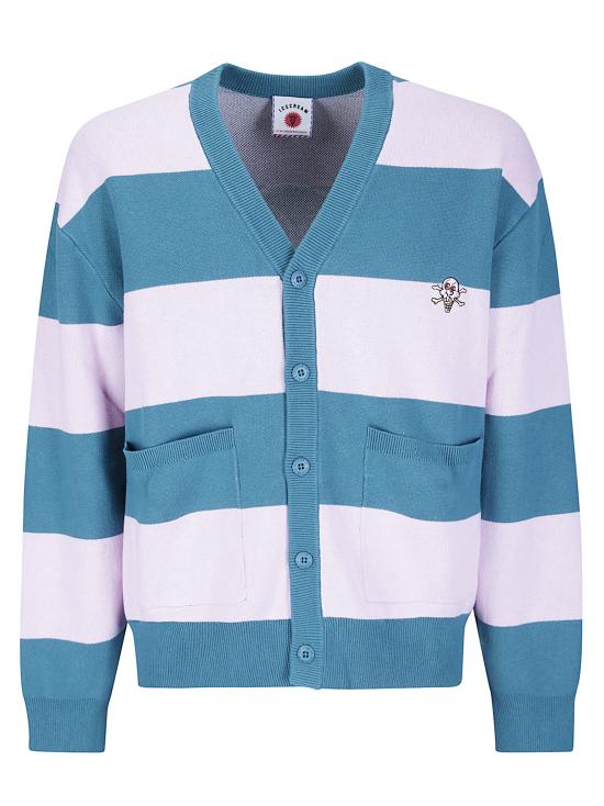 26FW 아이스크림 가디건 ICKN26225 PNKGRNSTR PINK GREEN STRIPE