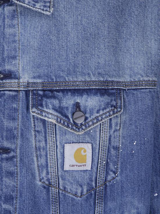 26FW 칼하트 WIP 데님 자켓 I033352 01EJ Blue - CARHARTT WIP