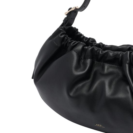 26FW 아페쎄 니논 후프 숄더백 PUAAT F67049 LZZ BLACK - A.P.C.