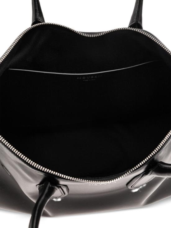 26FW 알렉산더 맥퀸 토트백 8559971VDXA 1000 Black - ALEXANDER MCQUEEN