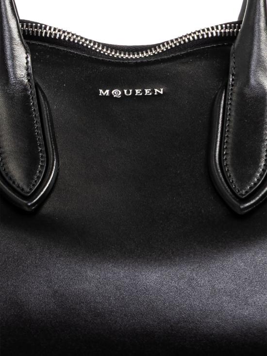 26FW 알렉산더 맥퀸 토트백 8559971VDXA 1000 Black - ALEXANDER MCQUEEN