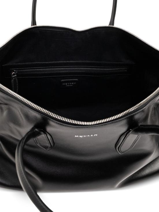 26FW 알렉산더 맥퀸 토트백 8559961VDXA 1000 Black - ALEXANDER MCQUEEN