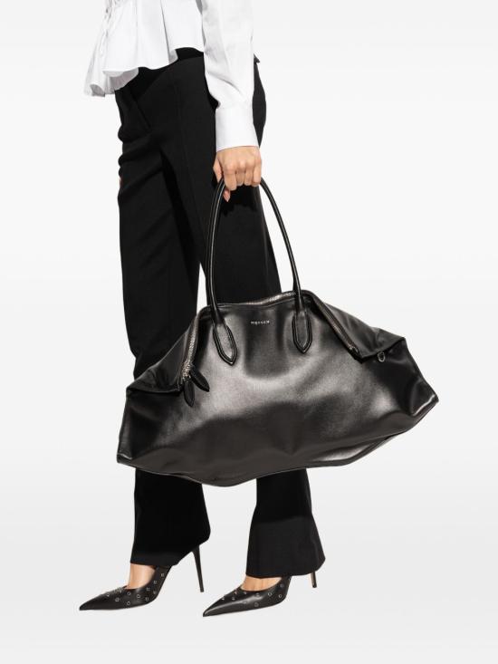 26FW 알렉산더 맥퀸 토트백 8559961VDXA 1000 Black - ALEXANDER MCQUEEN