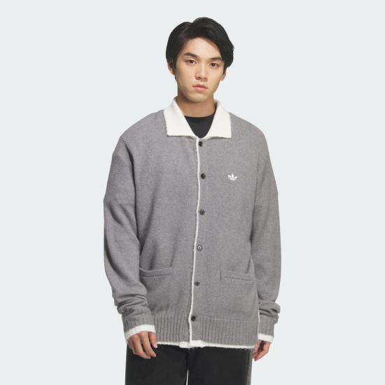  아디다스 가디건 KS2907 GREY THREE DOM - ADIDAS