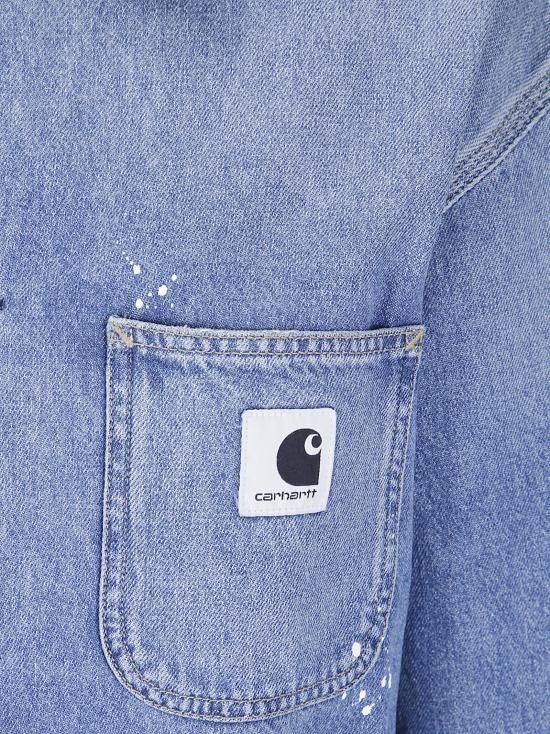 26FW 칼하트 WIP 데님 자켓 I037023 01EJ Blue - CARHARTT WIP