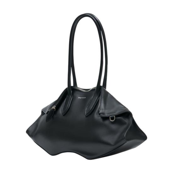  알렉산더 맥퀸 토트백 만타 숄더백 블랙 - ALEXANDER MCQUEEN
