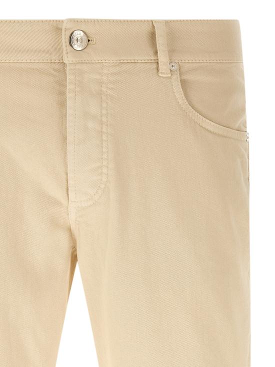 26FW 브루넬로 쿠치넬리 스트레이트 팬츠 M277PJ201YC6009 Beige - BRUNELLO CUCINELLI