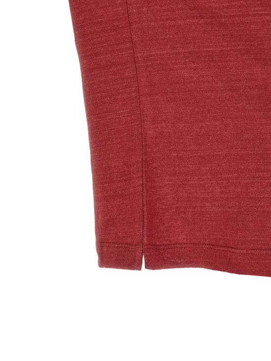 26SS 브루넬로 쿠치넬리 저지 폴로 셔츠 MR8273915C034 Red - BRUNELLO CUCINELLI