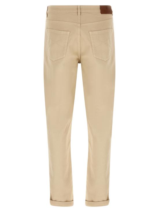 26FW 브루넬로 쿠치넬리 스트레이트 팬츠 Y277PD3210C6233 Beige - BRUNELLO CUCINELLI