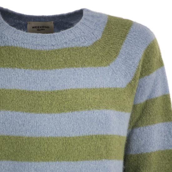 26FW 위켄드막스마라 스웨터 2625366211600 BLUE GREEN - WEEKEND MAX MARA