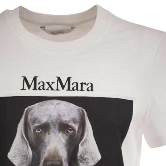 26FW 막스마라 반팔 티셔츠 2621946071600 WHITE - MAX MARA