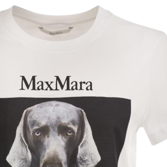 26FW 막스마라 반팔 티셔츠 2621946071600 WHITE - MAX MARA