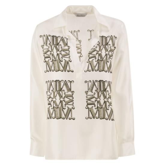 26FW 막스마라 셔츠 2621116051600 WHITE KHAKI