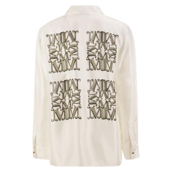26FW 막스마라 셔츠 2621116051600 WHITE KHAKI - MAX MARA