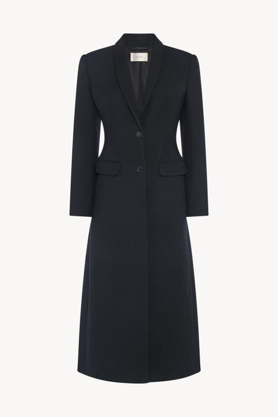 26FW 더로우 트렌치 코트 11003W3634BLK NEGRO