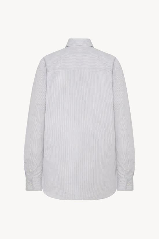 26FW 더로우 Gavina 셔츠 10477W4591WBS BLANCO - THE ROW