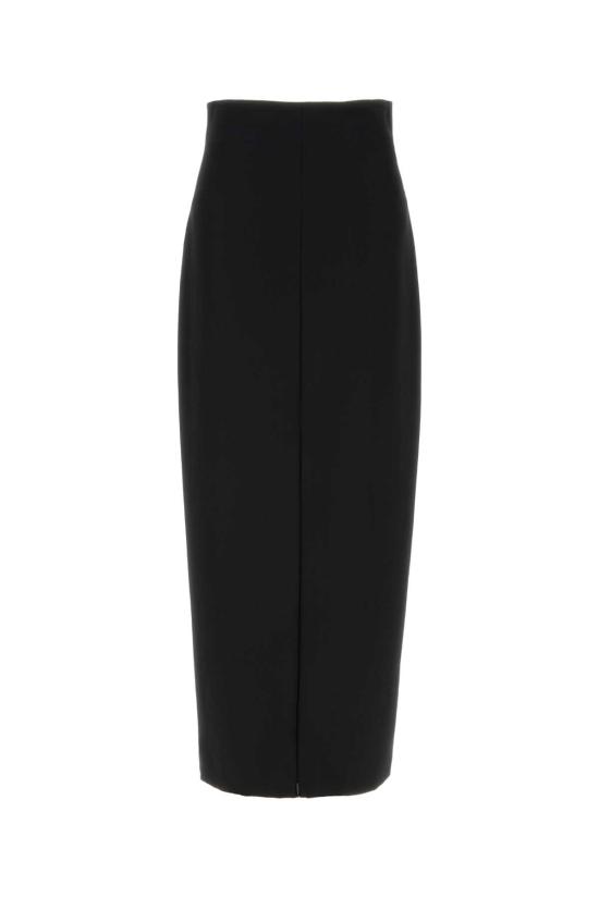 26FW 더로우 롱 스커트 11044W3273BLK NEGRO