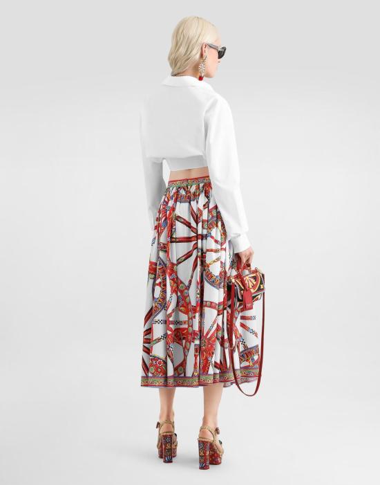 26FW 돌체앤가바나 셔츠 F5T76TFU5WOW0800 BLANCO - DOLCE & GABBANA