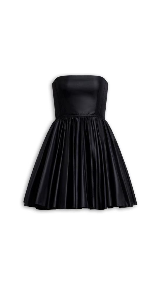 26SS 알라이아 숏 원피스 AA9R2886W158C995 NEGRO