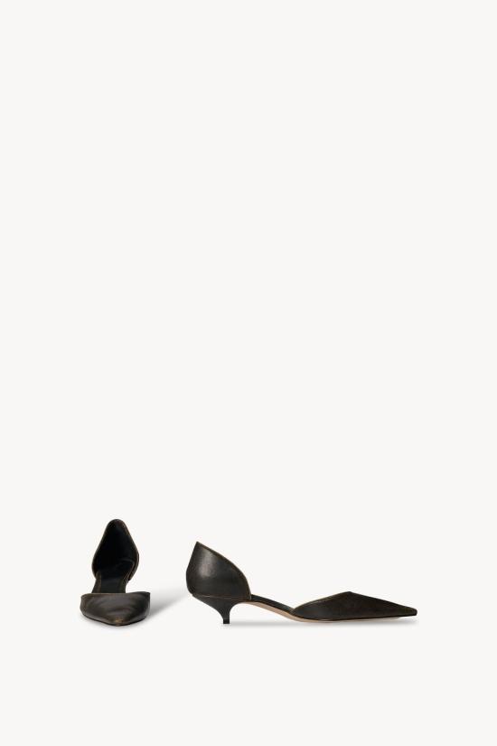 26FW 더로우 힐/펌프스 F1864L846DBR NEGRO