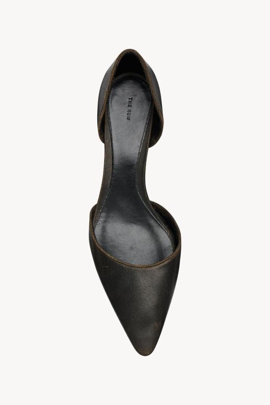 26FW 더로우 힐/펌프스 F1864L846DBR NEGRO - THE ROW