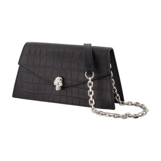 26FW 알렉산더 맥퀸 클러치/파우치 8746981HBT21000 black - ALEXANDER MCQUEEN