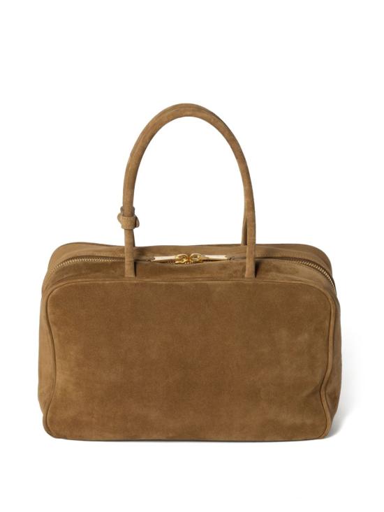 26SS 미우미우 보 스웨이드 백 5BB117 2CSSF0393 GREEN - MIU MIU