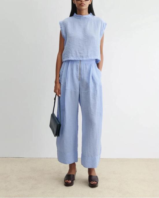  레이첼 코미 스트레이트 팬츠 222W 512 S1900 BLUE - RACHEL COMEY