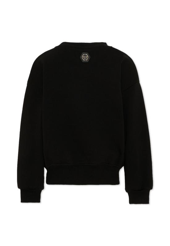 26FW [키즈] 필립 플레인 니트/스웻셔츠 F6PHJGSW052 110 BLACK - PHILIPP PLEIN