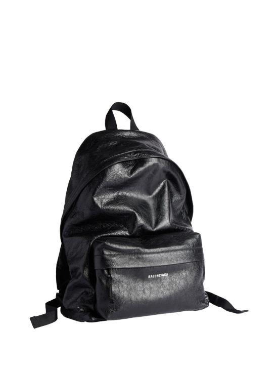 26FW 발렌시아가 로고 패치 익스플로러 백팩 503221 1VG07 1000 BLACK - BALENCIAGA