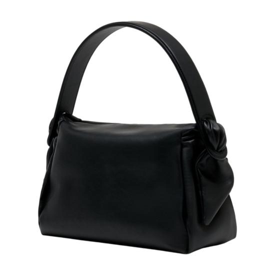  겐조 숄더백 라지 가죽 송아지 가죽 숄더백 블랙 - KENZO