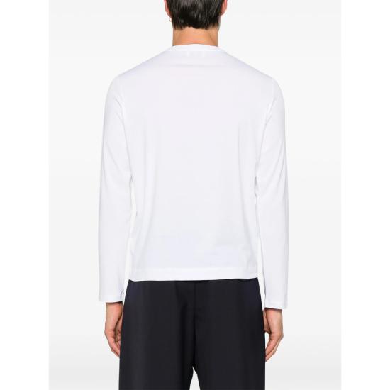 26FW 마가찌노 리캄비 긴팔 티셔츠 02 OSSIGENO 01 WHITE - MAGAZZINO RICAMBI