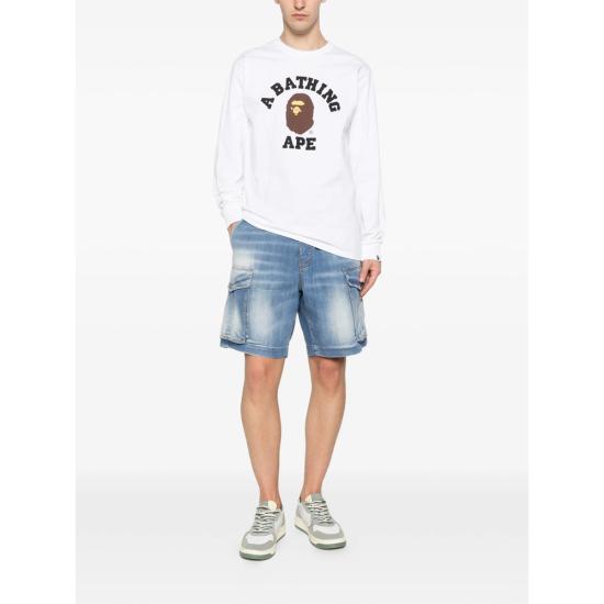 26SS 베이프 니트웨어 001LTM301011M WHITE - BAPE