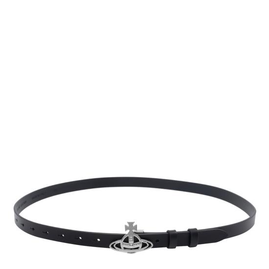 26FW 비비안웨스트우드 레귤러 벨트 8201008HU L00CHN401 Black