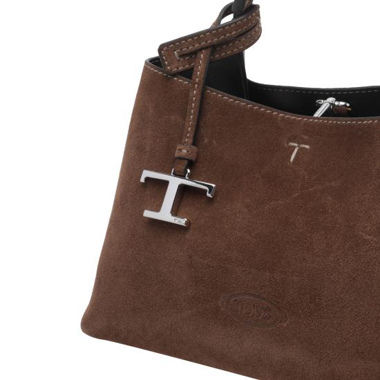 26FW 토즈 마이크로 토트백 XBWAPAEL000 XBL246F Brown - TODS