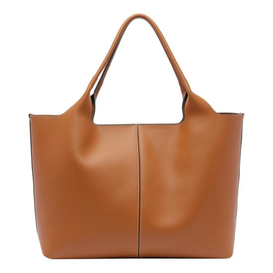 26FW 토즈 미디움 스몰 쇼퍼백 XBWEBRA0250 UBL2L83 Brown - TODS