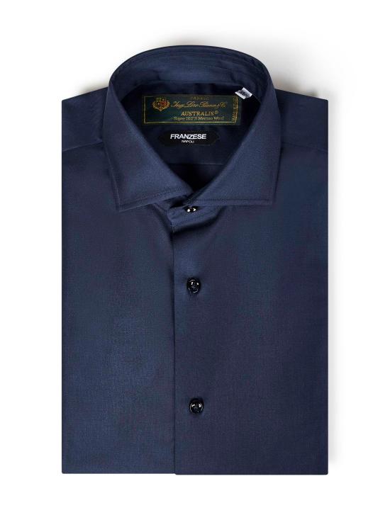 26FW 프랜지스 콜렉션 긴팔 셔츠 LIF39001 BLU Blue - FRANZESE COLLECTION