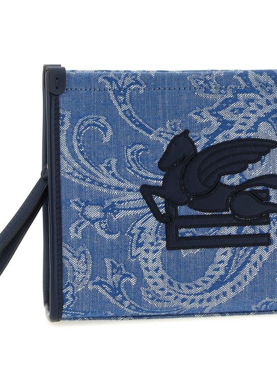 26FW 에트로 클러치/파우치 WP2C0007AQ364 B0025 Turquoise - ETRO