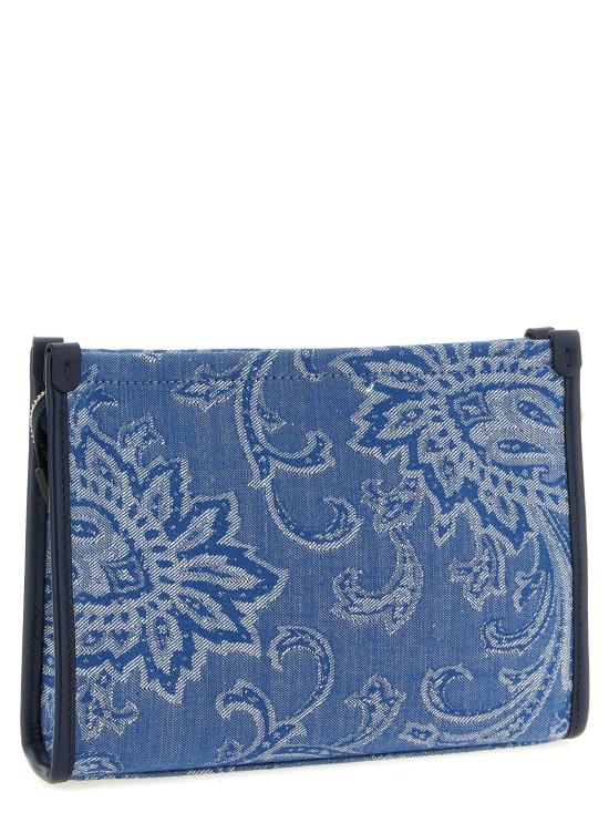 26FW 에트로 클러치/파우치 WP2C0007AQ364 B0025 Turquoise - ETRO